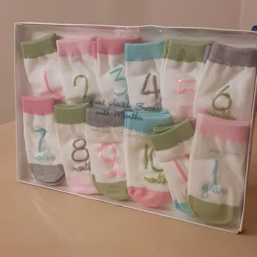 Gertex Infant Socks with months